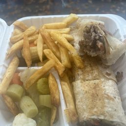 Double Combo Meat Shawarma Double Combo Meat Shawarma