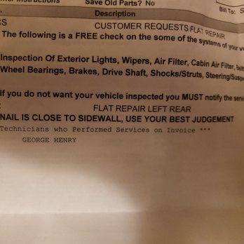 Big O Tires - Dont get serviced by this tech George Henry - Tires Near Me - Milpitas, California Big O Tires - Dont get serviced by this tech George Henry - Tires Near Me - Milpitas, California