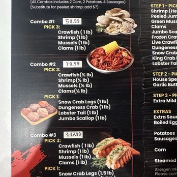 Kick & Boil Crab - Menu - Cajun/Creole Near Me - Santa Ana, California Kick & Boil Crab - Menu - Cajun/Creole Near Me - Santa Ana, California