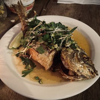 Mawn - Whole fish in tamarind sauce. - Cambodian Near Me - Philadelphia, Pennsylvania