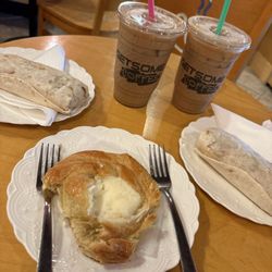 Getsome Coffee - Breakfast burritos, caramel macchiatos, and cheese danish.