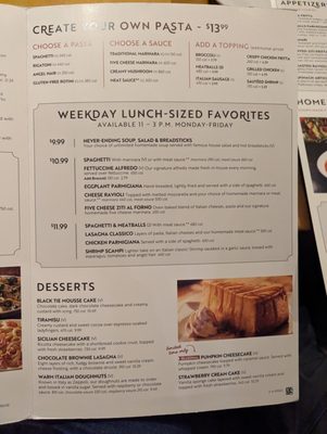 Menu photo 2 Olive Garden Italian Restaurant Everett, WA Menu photo 2 Olive Garden Italian Restaurant Everett, WA