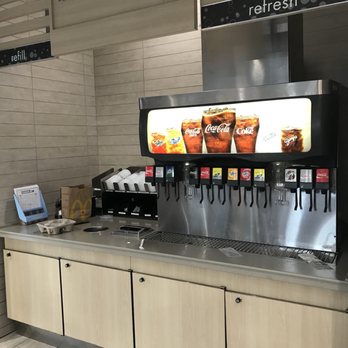 McDonald's - a beverage dispenser in a restaurant - Fast Food Near Me - Mississauga, Ontario McDonald's - a beverage dispenser in a restaurant - Fast Food Near Me - Mississauga, Ontario