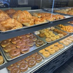 Penny Donuts - They have bagels, croissants and sausage rolls too!