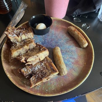 Ladybird Cafe - Bread pudding French toast - Breakfast & Brunch Near Me - Terre Haute, Indiana