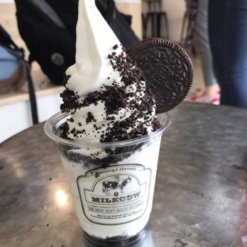 Sweet Cow Cafe - Cookies and cream. So good - Ice Cream & Frozen Yogurt Near Me - Pasadena, California Sweet Cow Cafe - Cookies and cream. So good - Ice Cream & Frozen Yogurt Near Me - Pasadena, California