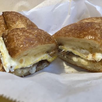 Bandon Baking Company - Egg Mitt on a croissant - Bakeries Near Me - Bandon, Oregon Bandon Baking Company - Egg Mitt on a croissant - Bakeries Near Me - Bandon, Oregon