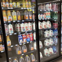 Rite Aid - Lots of stocked up milk varieties (including almond milk)