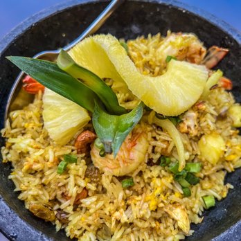Pineapple Thai - Pineapple Fried Rice -- If you're coming here, this is 100% a must and wow! - Thai Near Me - Cupertino, California