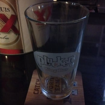 Pluckers Wing Bar - Grapevine - Get used to seeing this (empty glasses) - Chicken Wings Near Me - Grapevine, Texas Pluckers Wing Bar - Grapevine - Get used to seeing this (empty glasses) - Chicken Wings Near Me - Grapevine, Texas