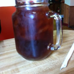The Robins Nest Diner - Ice T in a fancy mason jar. Awesome.