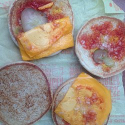 Cheeseburgers with no actual burgers