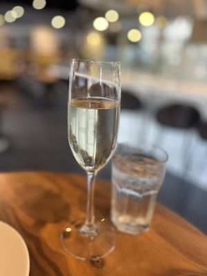 Photo of Pizzeria Omaggio - Charlotte, NC, US. Prosecco