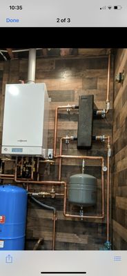 Marshall and sons services Logo