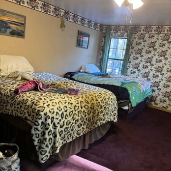 Black Forest Lodge - The room they gave me. Glad I bring my own bedding to hotels - Hotels Near Me - Big Bear Lake, California Black Forest Lodge - The room they gave me. Glad I bring my own bedding to hotels - Hotels Near Me - Big Bear Lake, California