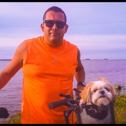 Edgewater Linear Park - Mocha & Fern love the bike ride here.