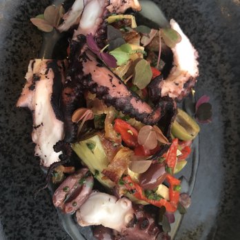 Between The Trees - Grilled Octopus Salad - French Near Me - Greenville, South Carolina