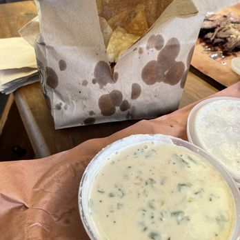 Matt's BBQ - Tortilla Chips and Queso - Food Trucks Near Me - Portland, Oregon