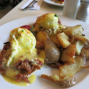The Homeway - Hillbilly Heaven - Eggs benedict with pulled pork and barbeque sauce. - Diners Near Me - Toronto, Ontario The Homeway - Hillbilly Heaven - Eggs benedict with pulled pork and barbeque sauce. - Diners Near Me - Toronto, Ontario