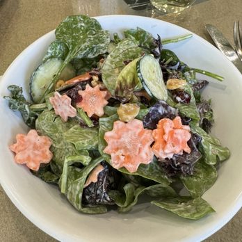 That Dam Place - The salad was loaded with so much yummies that you just have to have one. The homemade ranch too!!! - American Near Me - Folsom, California That Dam Place - The salad was loaded with so much yummies that you just have to have one. The homemade ranch too!!! - American Near Me - Folsom, California