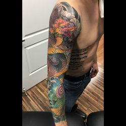Modern Electric Tattoo