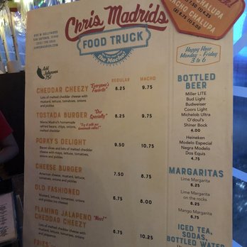 Chris Madrid's - Menu Chris Madrid's - Burgers Near Me - San Antonio, Texas Chris Madrid's - Menu Chris Madrid's - Burgers Near Me - San Antonio, Texas
