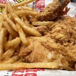Chicken strip meal
