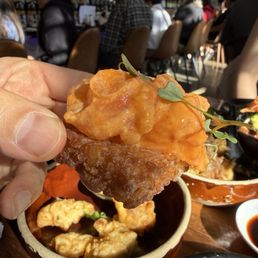 Crispy salmon bubu Crispy salmon bubu