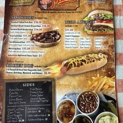 Mike's Trackside BBQ - Menu