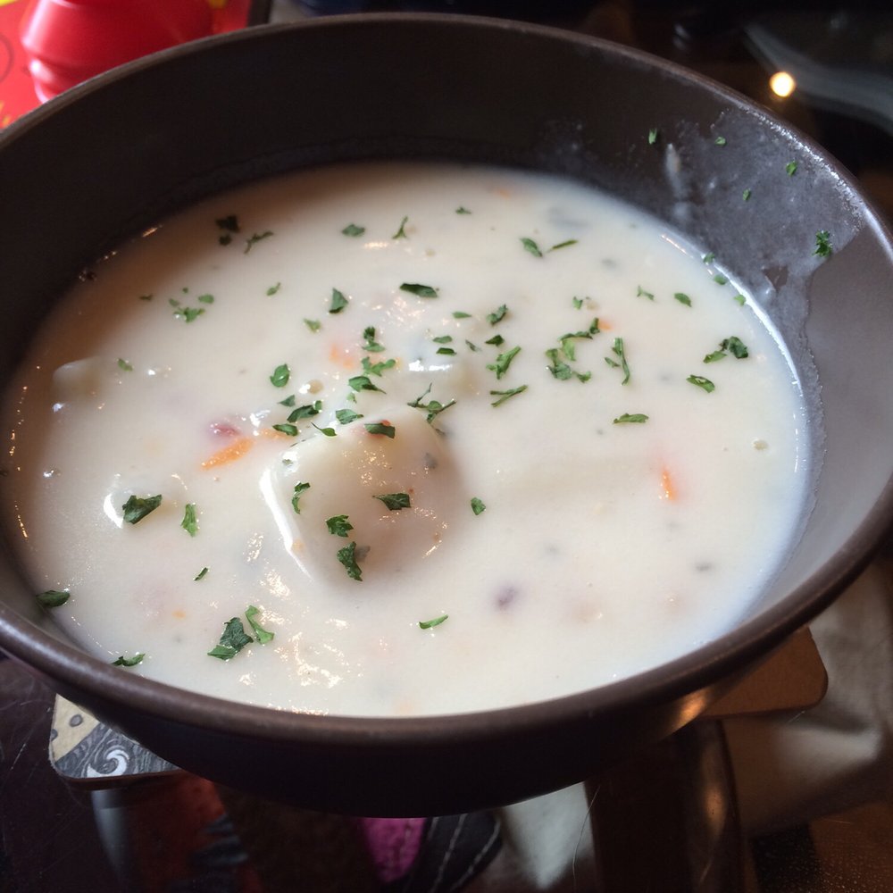 Level One Game Pub - Potato bacon soup! It was fantastic and it comes with a CBR. You can choose to exchange the soup for a salad - Lounges Near Me - Ottawa, Ontario