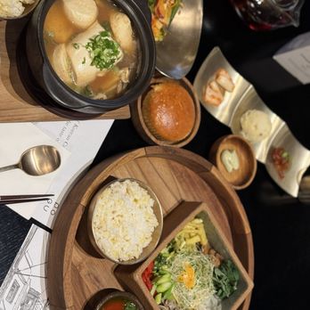 POGU - Tofu stew, bibimap and hot tea - Korean Near Me - Daly City, California