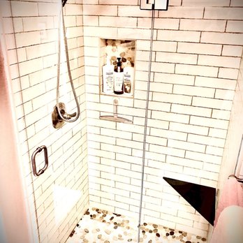 Ryno Tile and Stone - Master bathroom shower tiled and designed by Ryan at Ryno tile. - Tiling Near Me