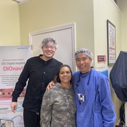 Tahoe Dental Arts - Dr. HA, Alex and a very HAPPY PATIENT!