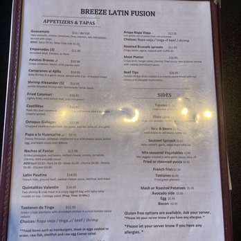 Breeze Cuisine - Latin American Near Me - Shelton, Connecticut
