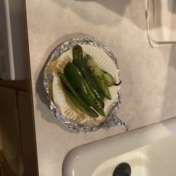 Taqueria Mazatlan - Grilled jalapeños