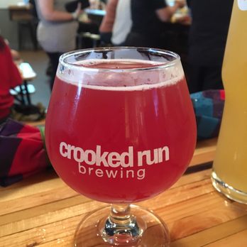 Crooked Run Fermentation - Espress raspberry IPA - Breweries Near Me - Sterling, Virginia
