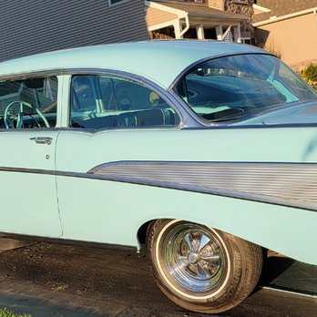 Murph's Professional Services - Exterior detail of 1954 Chevy Blew Air! - Gutter Services Near Me - Pottstown, Pennsylvania Murph's Professional Services - Exterior detail of 1954 Chevy Blew Air! - Gutter Services Near Me - Pottstown, Pennsylvania