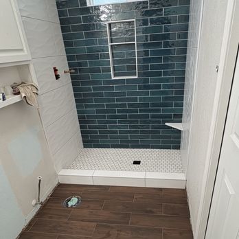 Battaglia Tile - Shower and floor remodel! - Tiling Near Me Battaglia Tile - Shower and floor remodel! - Tiling Near Me