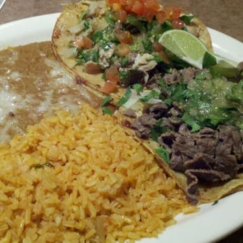 El Taquito Restaurant Dos - 2 taco combo w/steak and chicken - Mexican Near Me - Hayward, California El Taquito Restaurant Dos - 2 taco combo w/steak and chicken - Mexican Near Me - Hayward, California