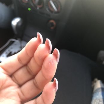 Nail Art - This was the after result. With chair 12 she left nail polish all over my fingers. - Nail Salons Near Me - San Jose, California Nail Art - This was the after result. With chair 12 she left nail polish all over my fingers. - Nail Salons Near Me - San Jose, California