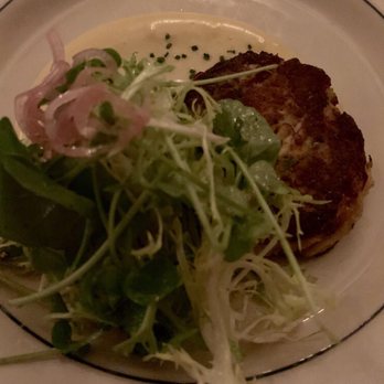 Clark's Oyster Bar - The crab cake made in-house and very meaty... - Seafood Near Me - Aspen, Colorado