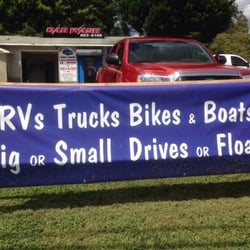 Big or Small, Drives or Floats. We can clean any size vehicle!