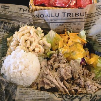 Ohana & Co Eatery - Kalua Pork Combo Plate - Hawaiian Near Me - Virginia Beach, Virginia Ohana & Co Eatery - Kalua Pork Combo Plate - Hawaiian Near Me - Virginia Beach, Virginia