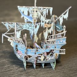 Gecko Trading - Sunken galleon paper model