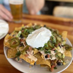 Backwoods Brewing - Smoked Salmon Nachos