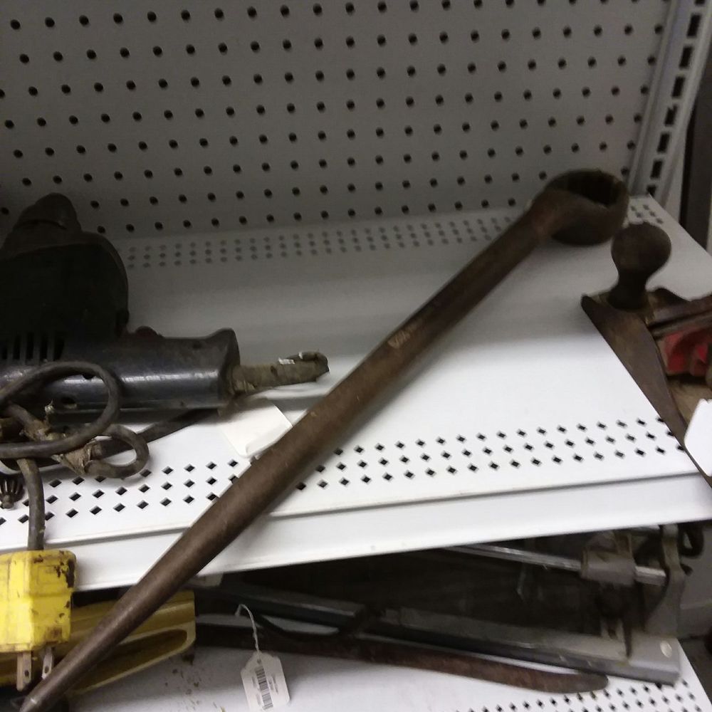 Finders Keepers - Enormous spud wrench. - Antiques Near Me - Springfield, Missouri Finders Keepers - Enormous spud wrench. - Antiques Near Me - Springfield, Missouri