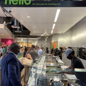 Salata - Lunch line on a Wednesday - Salad Near Me - Charlotte, North Carolina