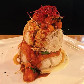 Densetsu - Salmon tower - Japanese Near Me - Plano, Texas Densetsu - Salmon tower - Japanese Near Me - Plano, Texas