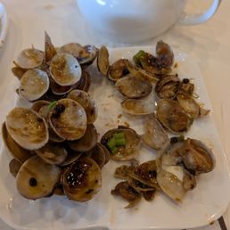Clams in black beans sauce Clams in black beans sauce