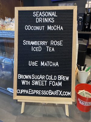 Menu photo 2 Cuppa Espresso Bar at Cross City Euless, TX Menu photo 2 Cuppa Espresso Bar at Cross City Euless, TX